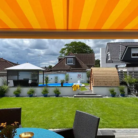 Luxurioeses Anita Mit Pool, Whirlpool Und Sauna Nahe Timmendorfer Strand, Travemuende Und Luebeck Prázdninový dům Sereetz