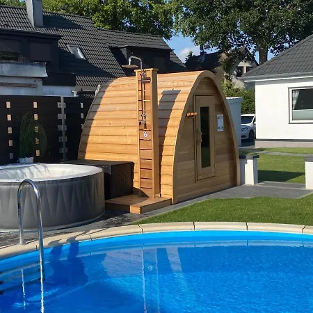 Luxurioeses Anita Mit Pool Und Sauna Nahe Timmendorfer Strand, Travemuende Und Luebeck * Sereetz