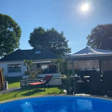 Luxurioeses Anita Mit Pool, Whirlpool Und Sauna Nahe Timmendorfer Strand, Travemuende Und Luebeck Tatil Evi *